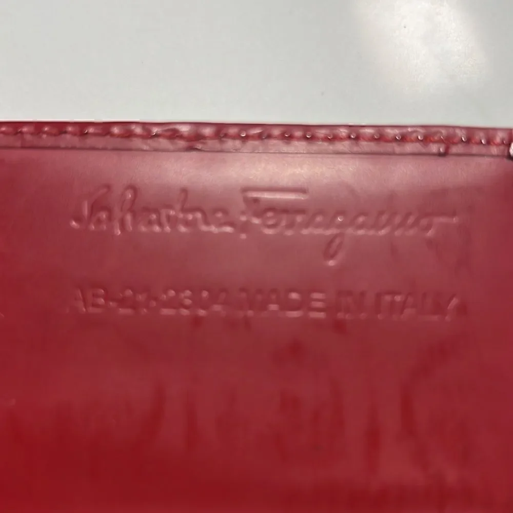 Salvatore Ferragamo Red Long Wallet